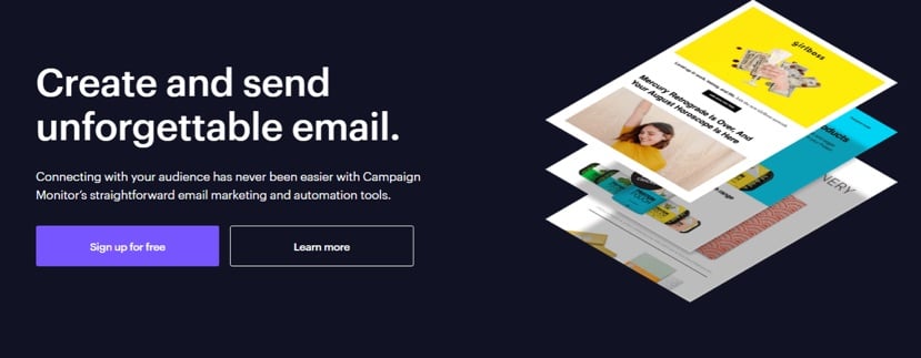 Campaign monitor USP UVP