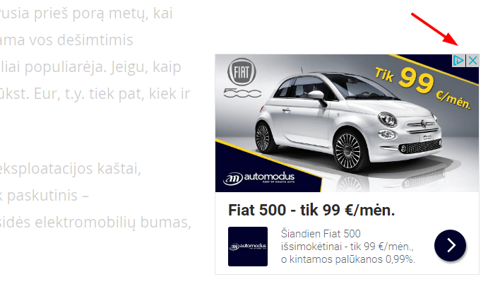 Reklama „Google“ Vaizdinės reklamos tinkle